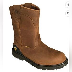 Herman Survivors Men's Bison Waterproof Pull On Steel Toe Work Boots size 11
